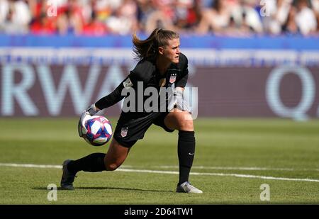 Gardien de but des États-Unis Alyssa Naeher Banque D'Images