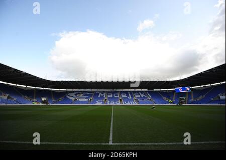 Vue générale à l'intérieur du stade Madejski Banque D'Images