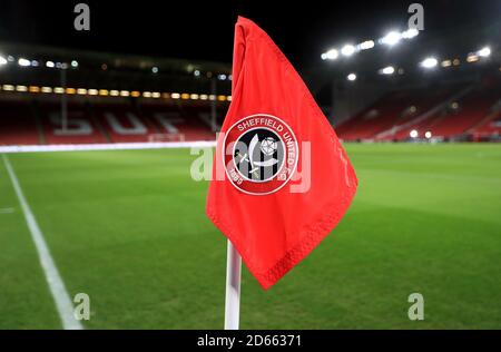 Vue générale de l'intérieur du stade de Bramall Lane avant le match Banque D'Images