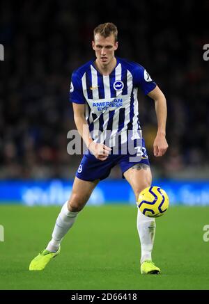 Brighton et Dan Burn de Hove Albion Banque D'Images