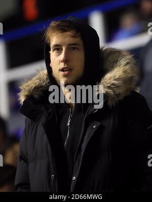 Daniel Bartlett, du sous-ministre de Coventry City, dans les tribunes Banque D'Images