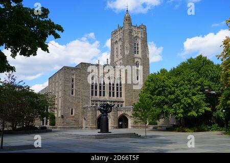 PRINCETON, NJ -30 SEP 2020- vue du campus universitaire de l'Ivy League Princeton University à Princeton, New Jersey, États-Unis. Banque D'Images