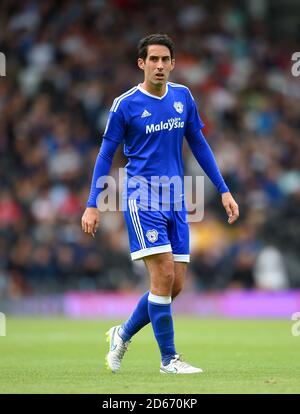 Photo du dossier: Peter Whittingham, légende de la ville de Cardiff, hospitalisé selon des rapports Peter Whittingham, ville de Cardiff. ... Fulham / Cardiff City - Sky Bet Championship - Craven Cottage ... 20-08-2016 ... Londres ... Royaume-Uni ... Le crédit photo devrait se lire comme suit : Daniel Hambury/EMPICS Sport. Référence unique n° 28460033 ... Banque D'Images