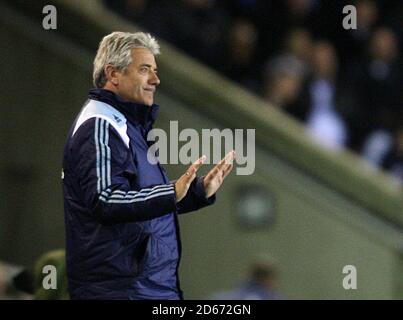 Kevin Keegan, directeur de Newcastle United. Banque D'Images