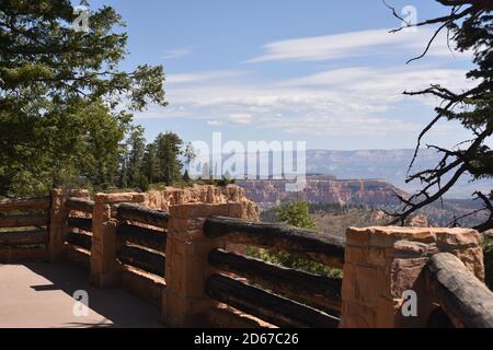 Parc national de Bryce Canyon, UT., États-Unis 8/15/2020. Points de vue de Bryce Canyon : Farview, Fairyland, lever du soleil et coucher de soleil, inspiration et point de Bryce. Banque D'Images