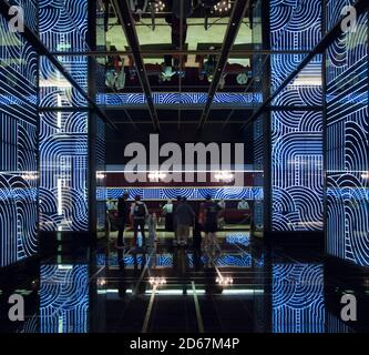 Réception au Cosmopolitan Hotel, Las Vegas, Nevada, USA Banque D'Images