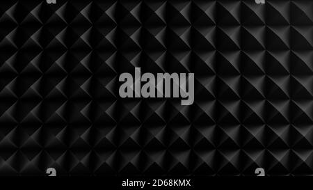 Image de rendu 3D d'un arrière-plan abstrait géométrique composé de Objet en forme de pyramide avec éclairage 3D Banque D'Images