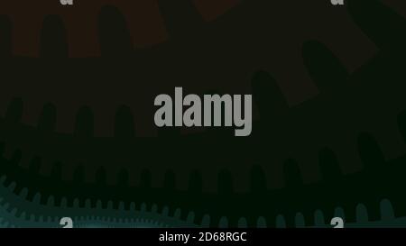 Arrière-plan coloré de la scène nocturne d'Halloween. Banque D'Images