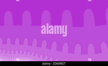 Arrière-plan coloré de la scène nocturne d'Halloween. Banque D'Images