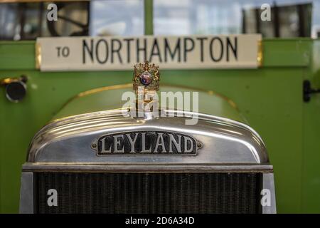 OLD WARDEN, BEDFORDSHIRE (Royaume-Uni), le 6 OCTOBRE 2019. Leyland Motors Limited plus tard connu sous le nom de Leyland Motor Corporation était un constructeur automobile britannique Banque D'Images