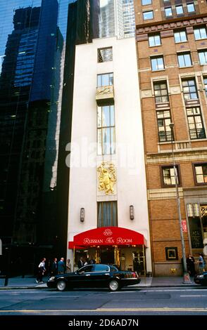 Russian Tea Room, Manhattan, New York, États-Unis Banque D'Images