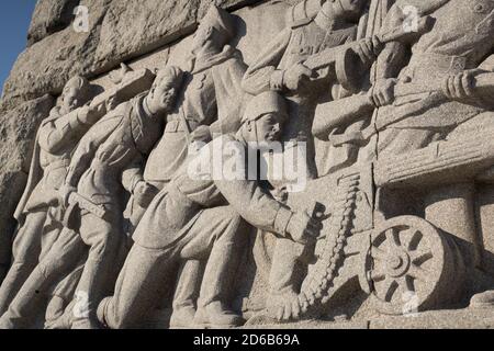 Alyosha monument militaire soviétique Banque D'Images