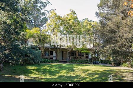 Eungella, Queensland, Australie - août 2020 : station touristique dans la forêt tropicale Banque D'Images