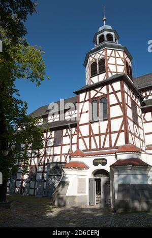 Église de la paix à Jawor, Voïvodeship de Silésie inférieur, Pologne Banque D'Images