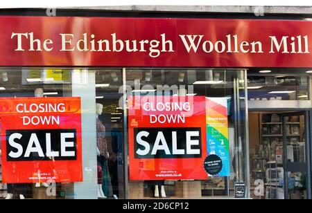 Edinburgh Woollen Mill Banque D'Images