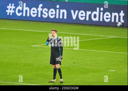 Alexander NUEBEL, gardien de but FCB 35 symbole, illustration, vedette, Symbolfoto, FC BAYERN MUENCHEN - 1.FC DUEREN DFB-Pokal erste Runde, Trophée allemande de football, Munich, 15 octobre 2020 saison 2020/2021, Soccer, München, Munich © Peter Schatz / Alay Live News Banque D'Images