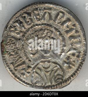 Wessex Penny, britannique, 861-866. Banque D'Images