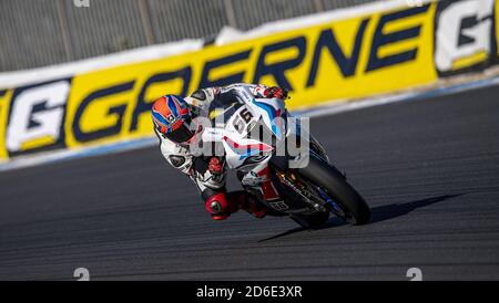 Estoril, Portugal, Italie. 16 octobre 2020. Free Practice, World Superbike - SBK à estoril, portugal, Italie, octobre 16 2020 crédit: Independent photo Agency/Alay Live News Banque D'Images