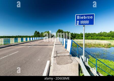 Europe, Pologne, Podlaskie Voivodeship, Biebrza - Lipsk Banque D'Images