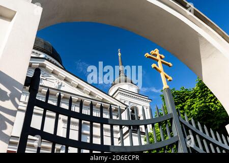 Europe, Pologne, Podlaskie Voivodeship, Bialystok - Eglise orthodoxe orientale de Saint-Nicolas Banque D'Images