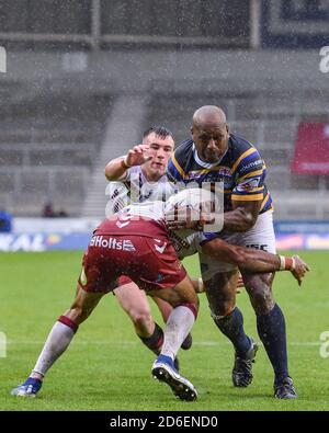 Robert Lui (6) de Leeds Rhinos en action pendant le jeu Banque D'Images