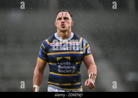 James Donaldson (25) de Leeds Rhinos pendant le match Banque D'Images