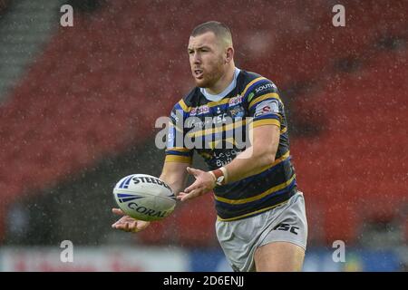 Cameron Smith (22) de Leeds Rhinos pendant le match Banque D'Images