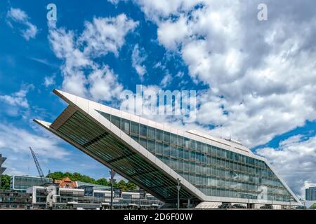 Dockland, architecture, Hambourg, Allemagne Banque D'Images