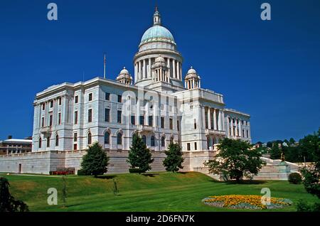 Providence Rhode Island State Capitol Building Banque D'Images