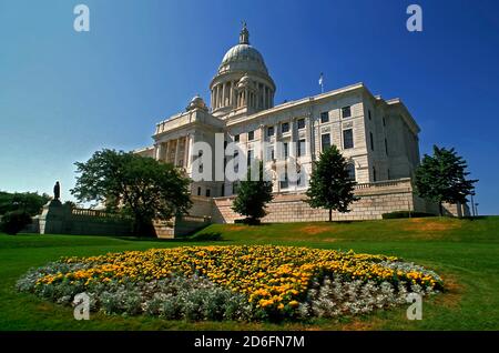 Providence Rhode Island State Capitol Building Banque D'Images