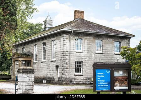 Quaker Meeting House, Glastonbury, Angleterre. Street, Angleterre. Construit en 1850. 36 High Street. Banque D'Images