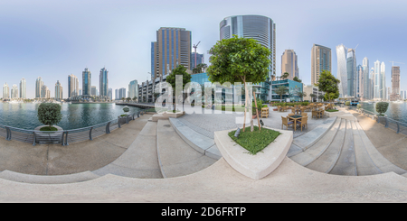 Vue panoramique à 360° de Marina de Dubaï 1