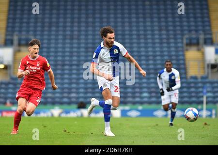 Blackburn, Royaume-Uni. 17 octobre 2020. Ben Brereton de Blackburn Rovers lors du match de championnat Sky Bet entre Blackburn Rovers et la forêt de Nottingham à Ewood Park, Blackburn, le samedi 17 octobre 2020. (Credit: Pat Scaasi | MI News ) Credit: MI News & Sport /Alay Live News Banque D'Images