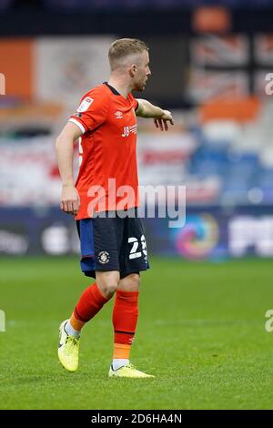 Luton, Royaume-Uni. 17 octobre 2020. Joe Morrell de Luton Town lors du match de championnat Sky Bet entre Luton Town et Stoke City à Kenilworth Road, Luton, Angleterre, le 17 octobre 2020. Photo de David Horn/Prime Media Images. Crédit : Prime Media Images/Alamy Live News Banque D'Images