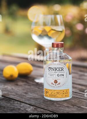 Conker Spirit Dorset – Gin sec Banque D'Images