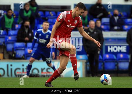 Ipswich, Royaume-Uni. 17 octobre 2020. Ross Sykes d'Accrington Stanley en action pendant le jeu. EFL Skybet football League One Match, Ipswich Town v Accrrington Stanley au stade Portman Road à Ipswich, Suffolk, le samedi 17 octobre 2020. Cette image ne peut être utilisée qu'à des fins éditoriales. Utilisation éditoriale uniquement, licence requise pour une utilisation commerciale. Aucune utilisation dans les Paris, les jeux ou les publications d'un seul club/ligue/joueur. photo par Steffan Bowen/Andrew Orchard sports photographie/Alay Live news crédit: Andrew Orchard sports photographie/Alay Live News Banque D'Images