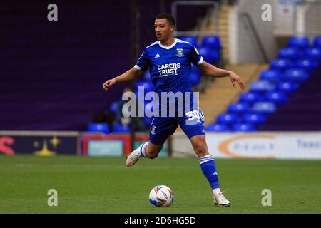 Ipswich, Royaume-Uni. 17 octobre 2020. Myles Kenlock de Ipswich Town en action pendant le match. EFL Skybet football League One Match, Ipswich Town v Accrrington Stanley au stade Portman Road à Ipswich, Suffolk, le samedi 17 octobre 2020. Cette image ne peut être utilisée qu'à des fins éditoriales. Utilisation éditoriale uniquement, licence requise pour une utilisation commerciale. Aucune utilisation dans les Paris, les jeux ou les publications d'un seul club/ligue/joueur. photo par Steffan Bowen/Andrew Orchard sports photographie/Alay Live news crédit: Andrew Orchard sports photographie/Alay Live News Banque D'Images