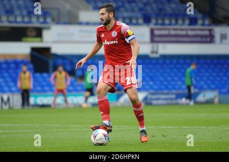 Ipswich, Royaume-Uni. 17 octobre 2020. Accelgtons Seamus Conneely lors du match de la Sky Bet League 1 entre Ipswich Town et Accrington Stanley sur Portman Road, Ipswich, le samedi 17 octobre 2020. (Credit: Ben Pooley | MI News) Credit: MI News & Sport /Alay Live News Banque D'Images