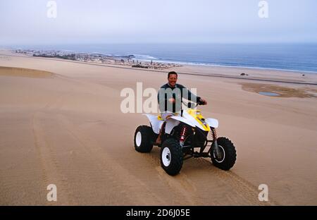 Dune Buggy à Swakopmund, Namibie Banque D'Images