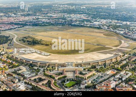 Terminal de l'aéroport de Berlin Tempelhof, Berlin, Allemagne Banque D'Images