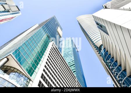 bâtiment moderne dans la ville de miami, floride, états-unis d'amérique Banque D'Images