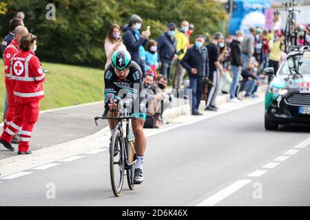 Eter Sagan (BORA – HANSGROHE) pendant Conegliano - Valdobbiadene, Tour cycliste d'Italie, valdobbiadene, Italie, 17 Oct 2020 crédit: LM/Luca Tedeschi Banque D'Images