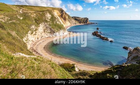Jurassic Coast View, Dorset, Angleterre Banque D'Images