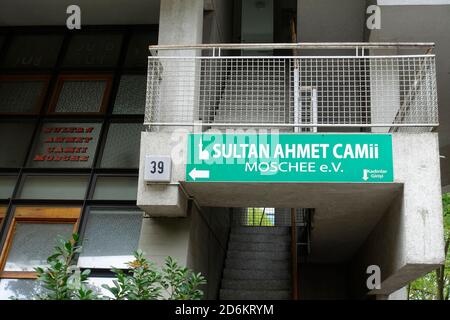 Sultan Ahmet Camii, Mosquée, Berlin, Allemagne Banque D'Images