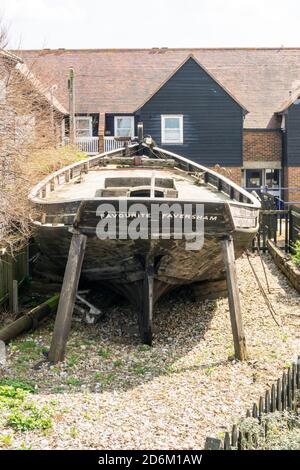 Le favori des huîtres Whitstable, restauré et conservé. Banque D'Images