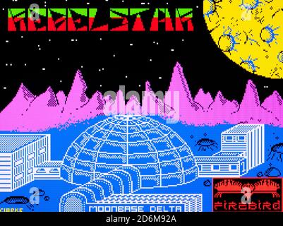 Rebelstar - Sinclair ZX Spectrum Videogame - usage éditorial uniquement Banque D'Images