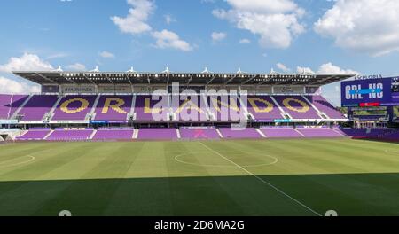 Orlando, États-Unis. 17 octobre 2020. Stade Exploria à Orlando, Floride. *AUCUNE UTILISATION COMMERCIALE Stacy White/SPP crédit: SPP Sport Press photo. /Alamy Live News Banque D'Images