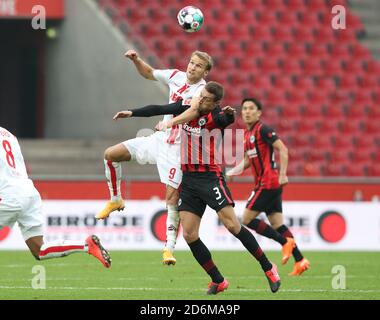 Ville de Koln Koeln, Allemagne. 18 octobre 2020. Firo: 18.10.2020 football, football 1. Bundesliga, saison 2020/2021 FC Cologne Koeln - SGE Eintracht Frankfurt duels, Sebastian Andersson, Versus, Stefan Ilsanker | usage dans le monde crédit: dpa/Alay Live News Banque D'Images