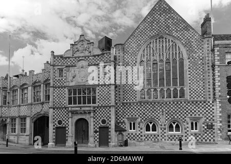 Trinity Guildhall et Town Hall, Kings Lynn, Norfolk, Royaume-Uni Banque D'Images