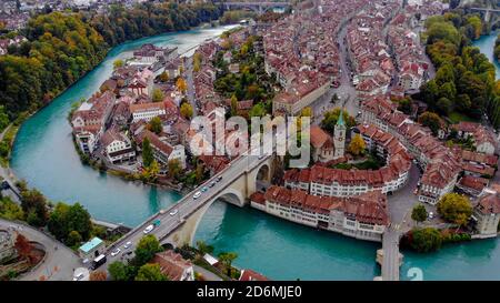 Le quartier historique de Berne - la capitale de Suisse Banque D'Images